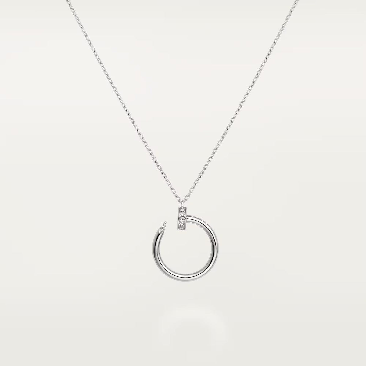 [Triumph Jewelry]JUSTE NECKLACE HALF DIAMOND