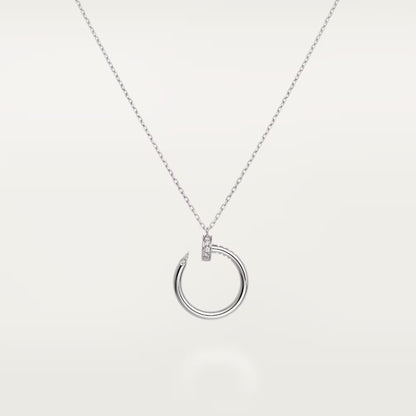 [Triumph Jewelry]JUSTE NECKLACE HALF DIAMOND