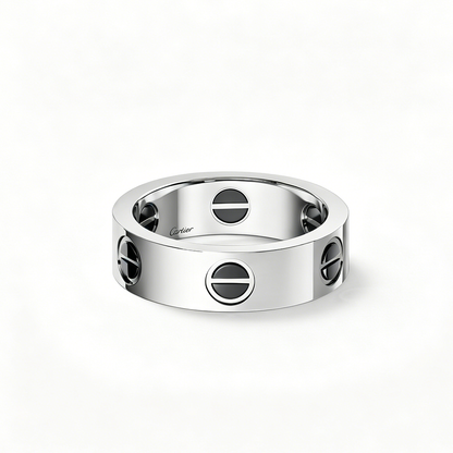 [Triumph Jewelry]LOVE RING 5.5MM NO DIAMONDS  CERAMIC