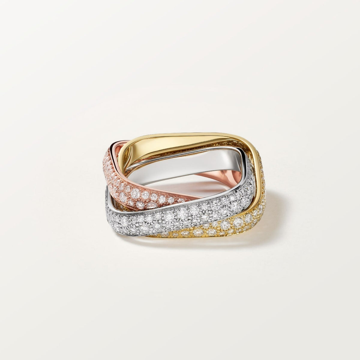 [Triumph Jewelry]TRINITY 3.5MM CUSHION RING COLLECTION