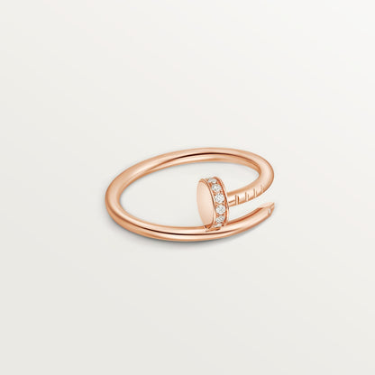 [Triumph Jewelry]JUSTE 1.8MM HALF DIAMOND RING