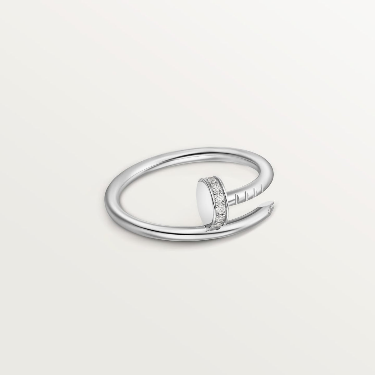 [Triumph Jewelry]JUSTE 1.8MM HALF DIAMOND RING