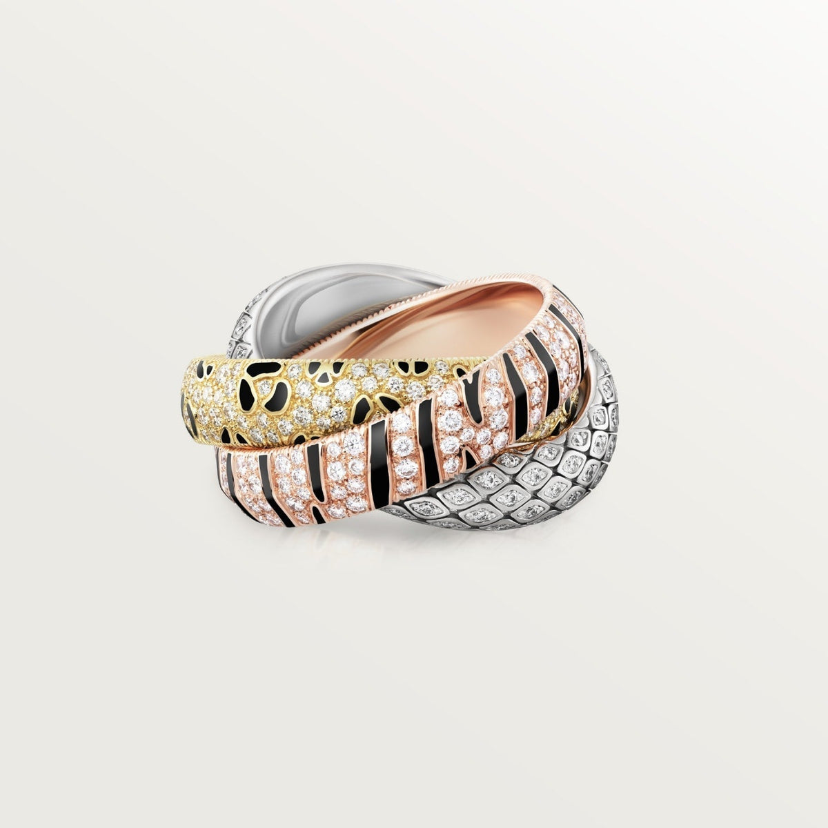 [Triumph Jewelry]TRINITY  RING LEOPARD PRINT