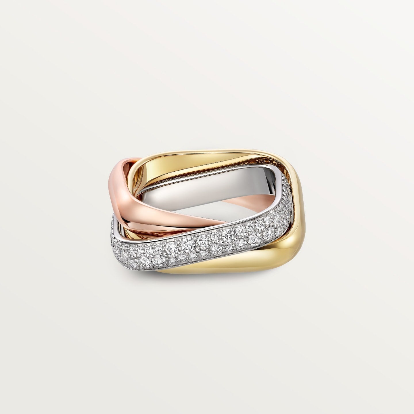 [Triumph Jewelry]TRINITY 3.5MM CUSHION RING COLLECTION