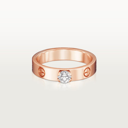 [Triumph Jewelry]LOVE RING 3.6MM 1 BIG DIAMOND