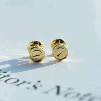 [Triumph Jewelry]LOVE EARRINGS GOLD 10MM