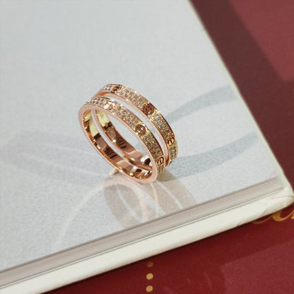 [Triumph Jewelry]LOVE RING 2.65MM DIAMOND