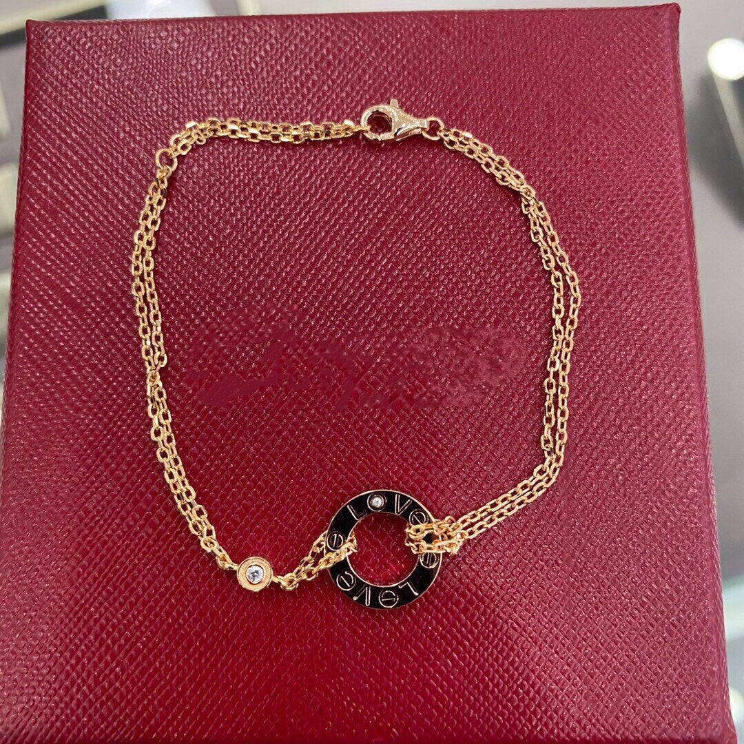 [Triumph Jewelry]LOVE BRACELET 2 DIAMOND