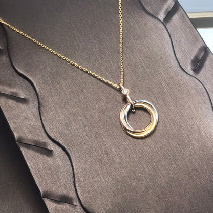 [Triumph Jewelry]TRINITY  NECKLACE 1 DIAMOND