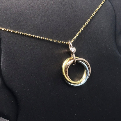 [Triumph Jewelry]TRINITY  NECKLACE 1 DIAMOND