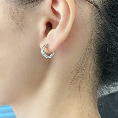 [Triumph Jewelry]LOVE DIAMOND EARRINGS