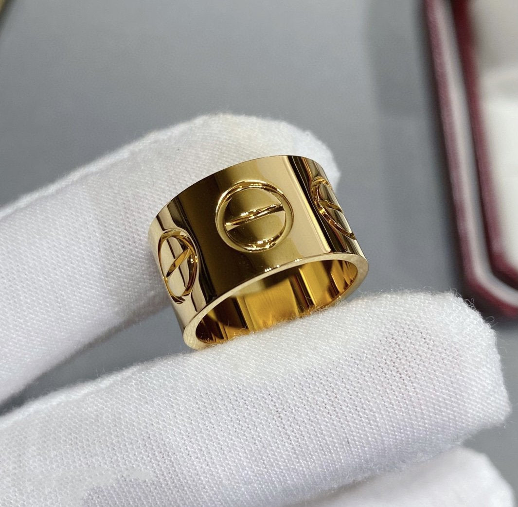 [Triumph Jewelry]LOVE 11MM LARGE RING