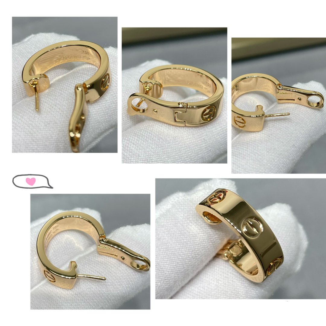 [Triumph Jewelry]LOVE 5.5MM EARRINGS