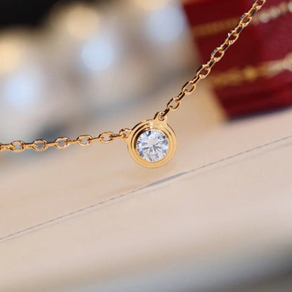 [Triumph Jewelry]DAMOUR DIAMOND NECKLACE