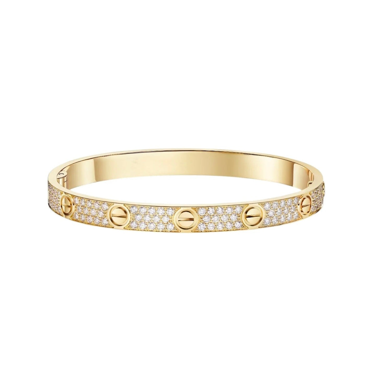 [Triumph Jewelry]LOVE BRACELET 6.1MM DIAMOND-PAVED