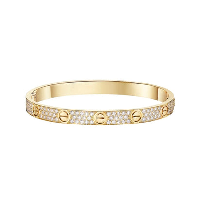 [Triumph Jewelry]LOVE BRACELET 6.1MM DIAMOND-PAVED