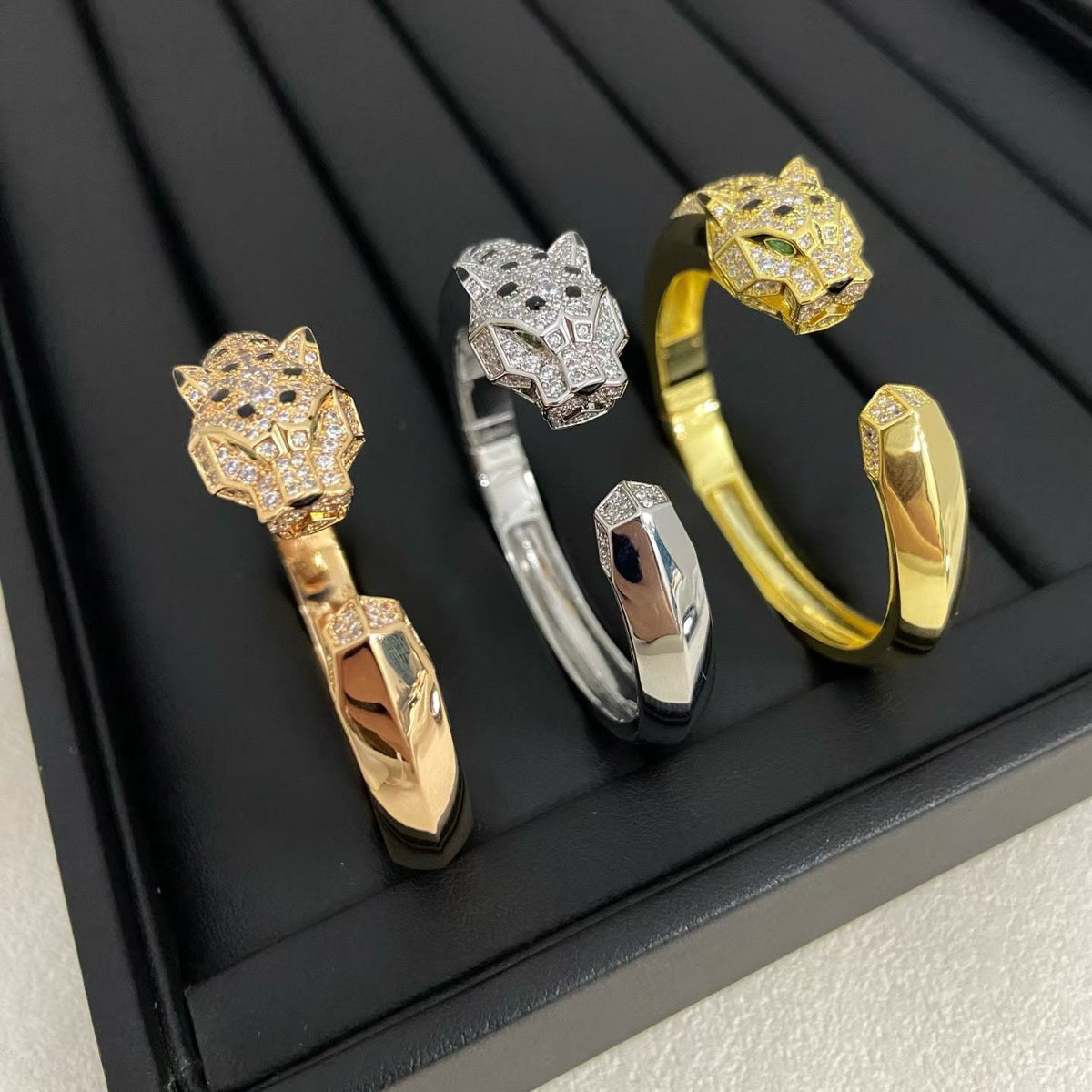 [Triumph Jewelry]DIAMOND MACHINE LEOPARD BRACELET