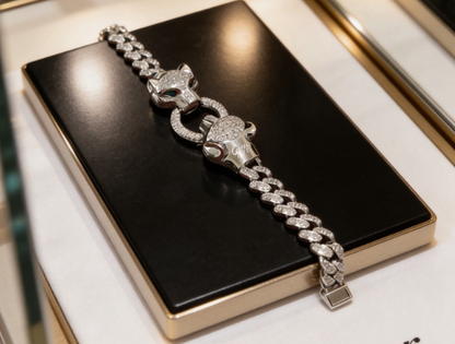 [Triumph Jewelry] DOUBLE PANTHER BRACELET