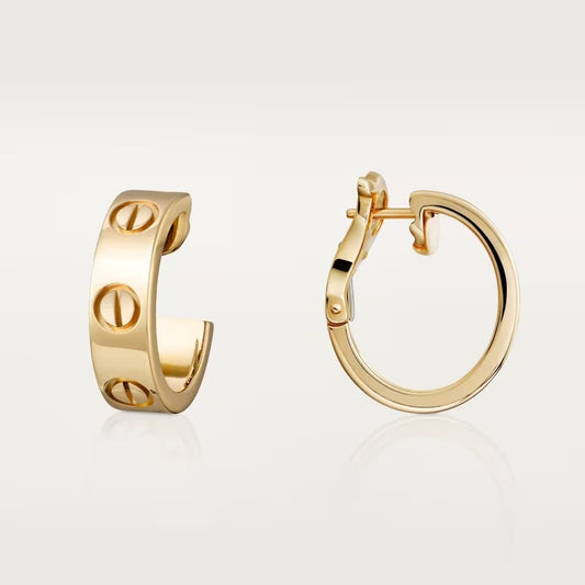 [Triumph Jewelry]LOVE 5.5MM EARRINGS