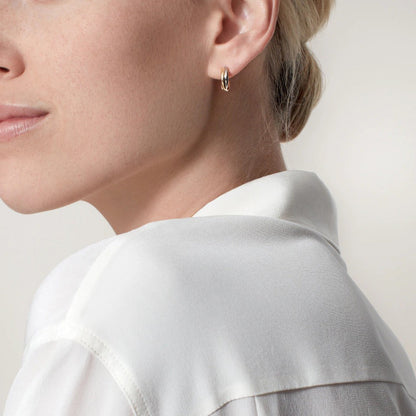 [Triumph Jewelry]TRINITY ON DIAMOND MINI EARRINGS