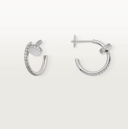 [Triumph Jewelry]JUSTE FULL DIAMOND SMALL EARRINGS