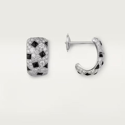 [Triumph Jewelry]PANTHERE MINI FULL DIAMOND EARRINGS