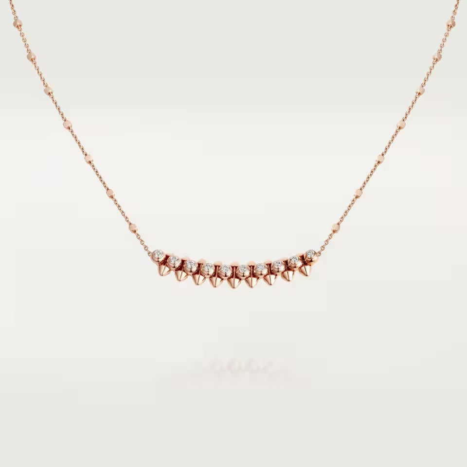 [Triumph Jewelry]CLASH  MEDIUM DIAMOND NECKLACE