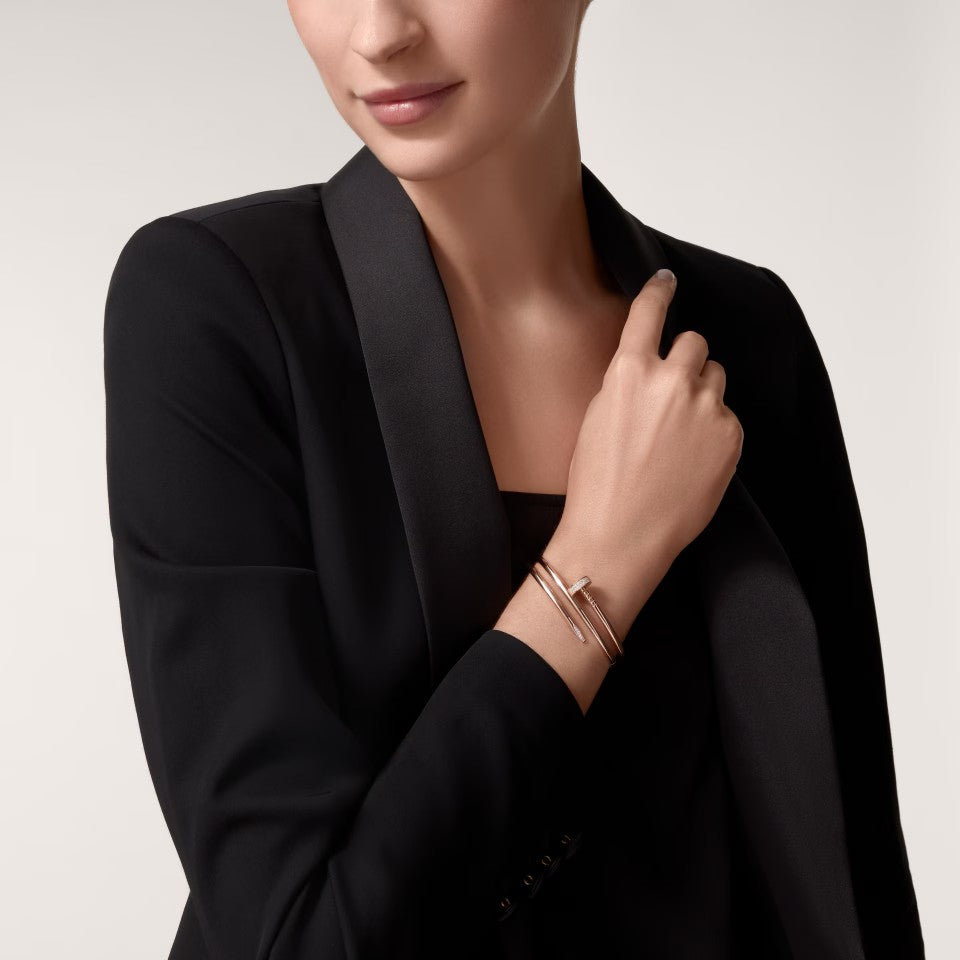 [Triumph Jewelry]JUSTE BRACELET 3.5MM DOUBLE ROW DIAMOND