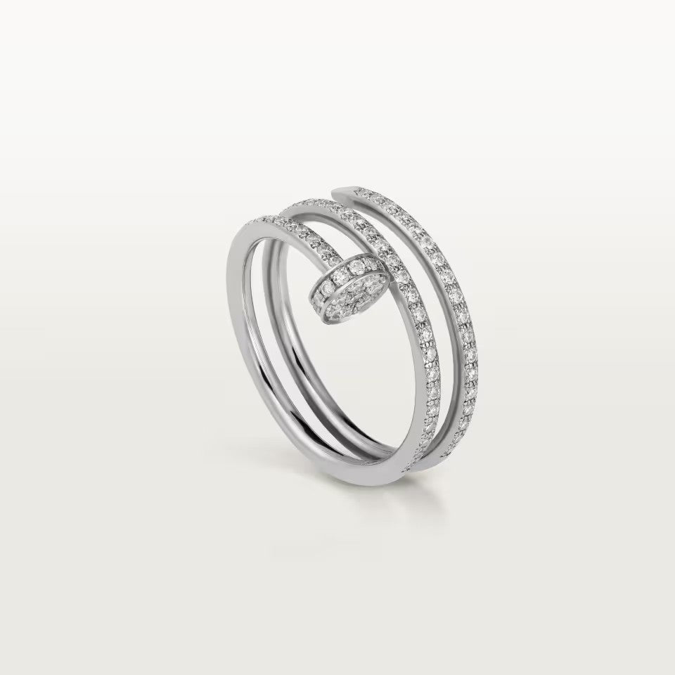 [Triumph Jewelry]JUSTE RING 4.8MM FULL DIAMOND