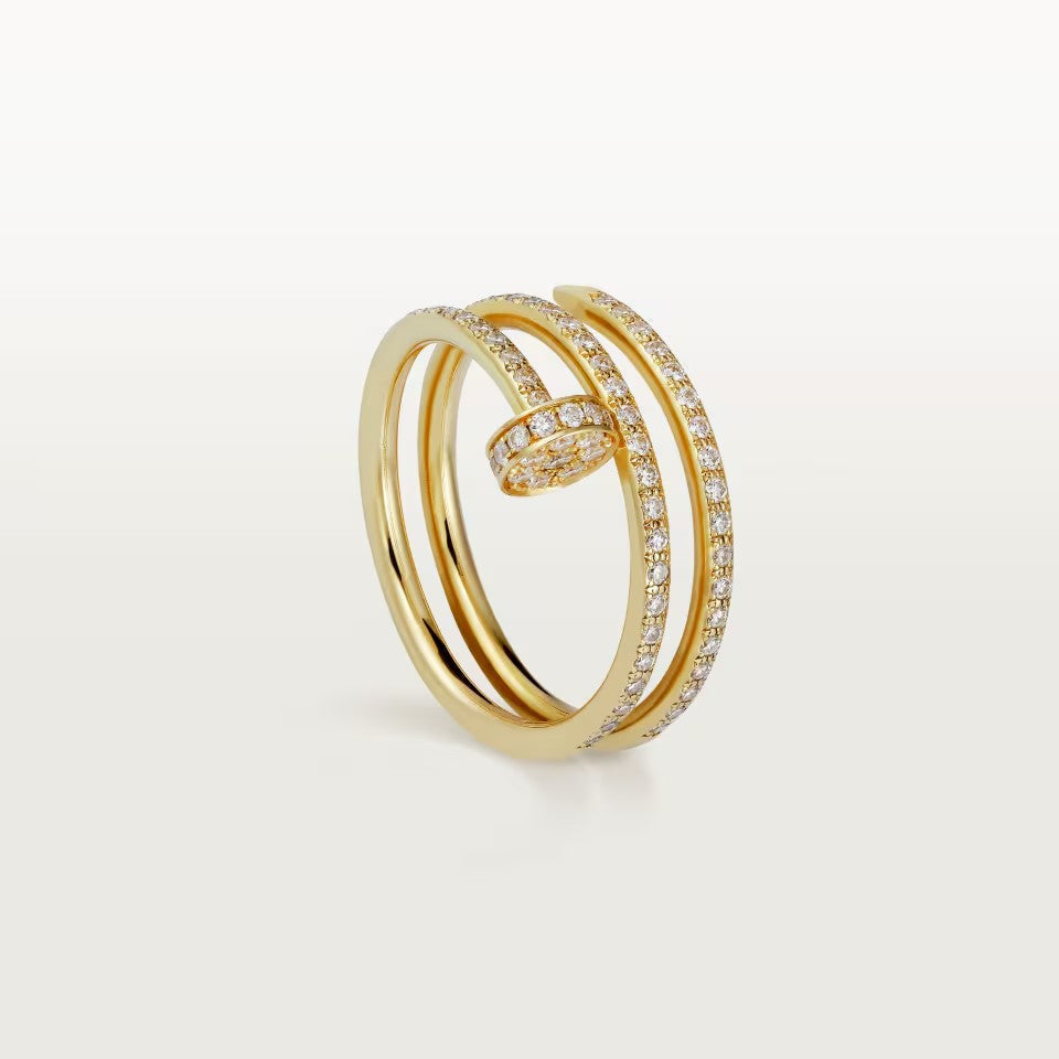 [Triumph Jewelry]JUSTE RING 4.8MM FULL DIAMOND