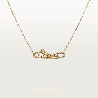 [Triumph Jewelry]PANTHERE FULL DIAMOND NECKLACE