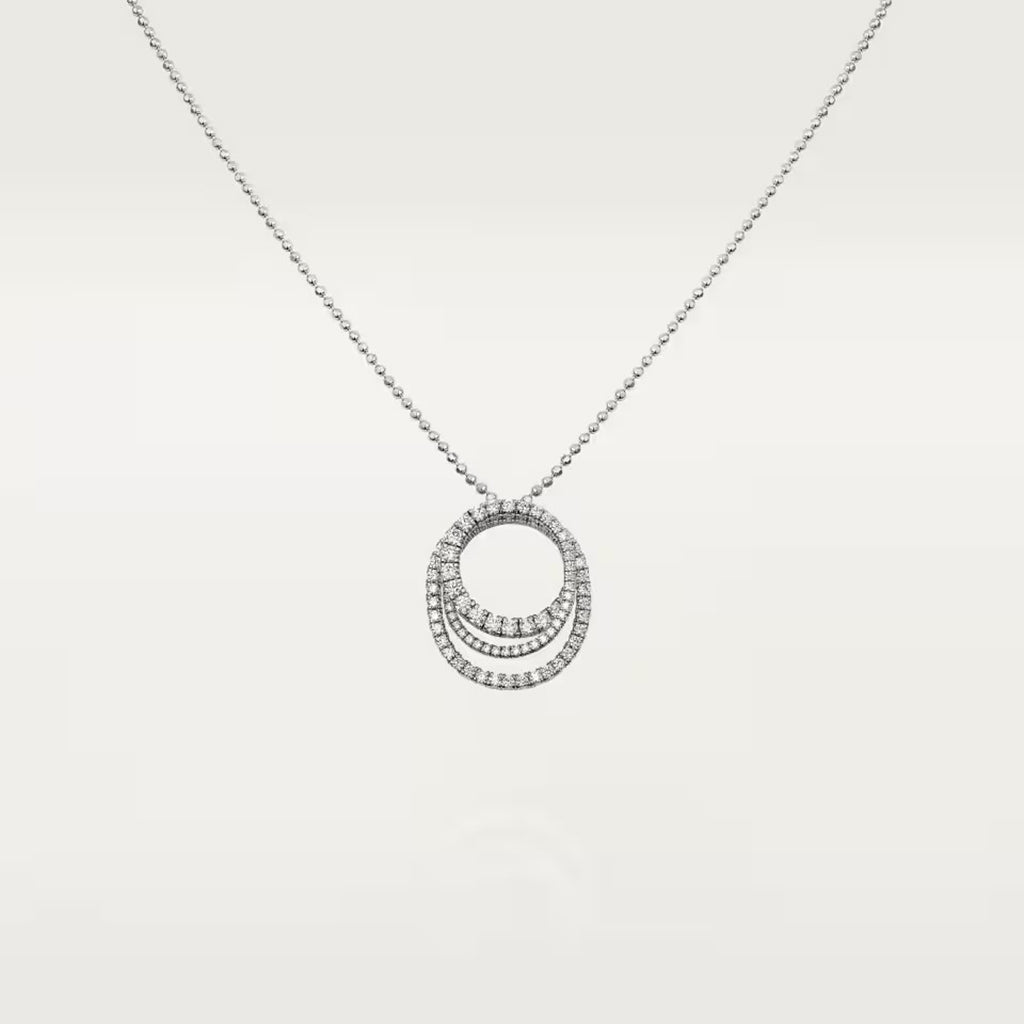 [Triumph Jewelry]ETINCELLE  FULL DIAMOND NECKLACE