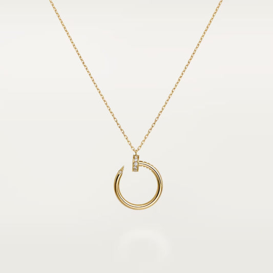 [Triumph Jewelry]JUSTE NECKLACE HALF DIAMOND