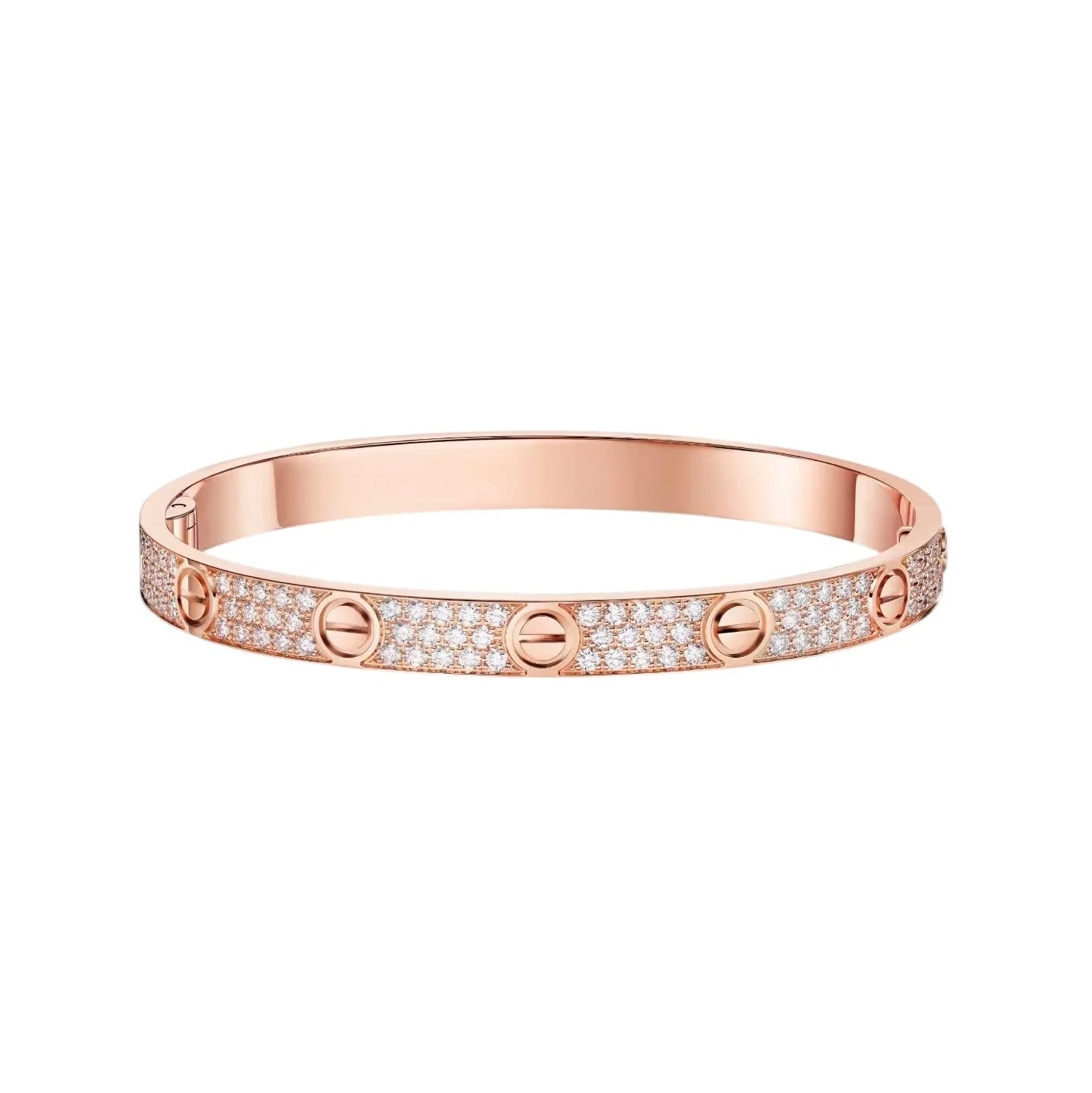 [Triumph Jewelry]LOVE BRACELET 6.1MM DIAMOND-PAVED
