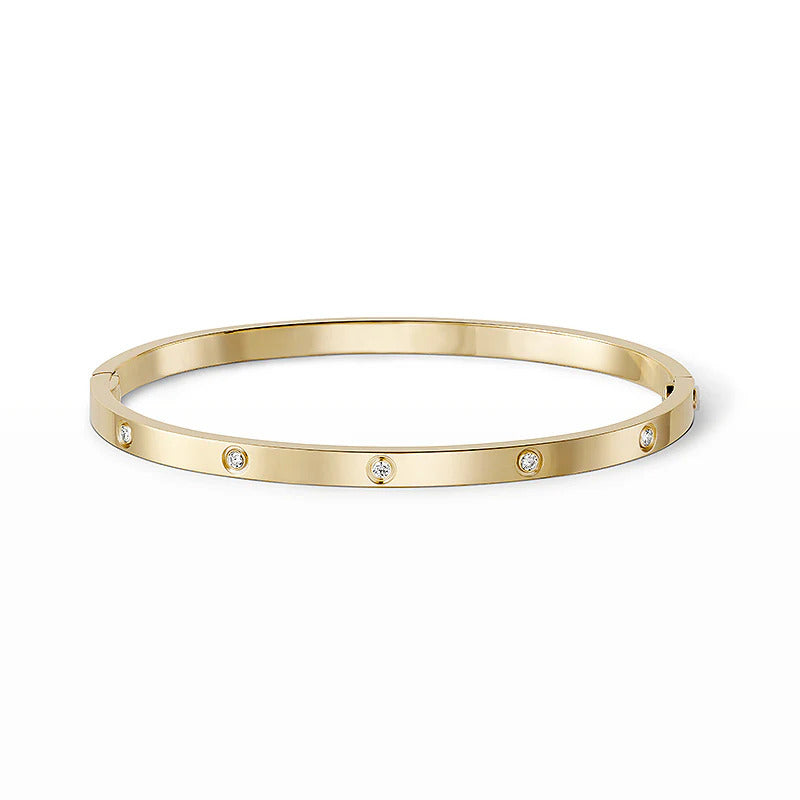 [Triumph Jewelry]LOVE BRACELET 3.65MM 10 DIAMONDS