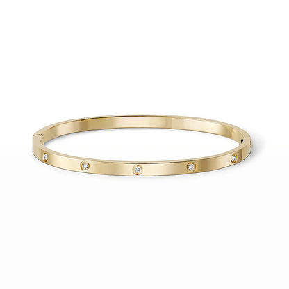 [Triumph Jewelry]LOVE BRACELET 3.65MM 10 DIAMONDS