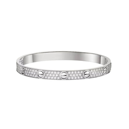 [Triumph Jewelry]LOVE BRACELET 6.1MM DIAMOND-PAVED