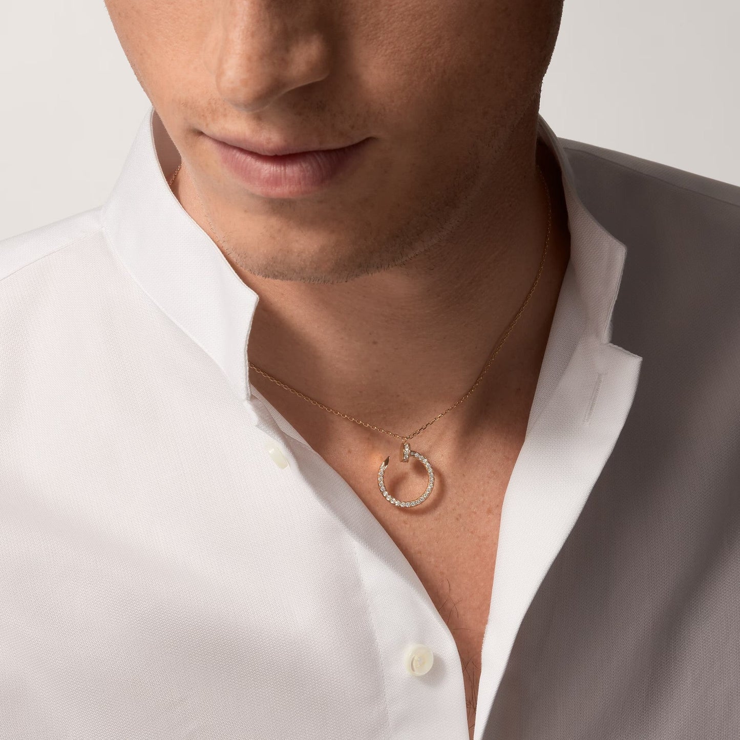 [Triumph Jewelry]JUSTE NECKLACE FULL DIAMOND