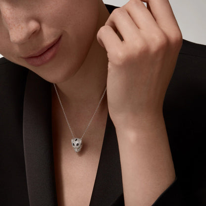 [Triumph Jewelry]PANTHERE FULL DIAMOND NECKLACE