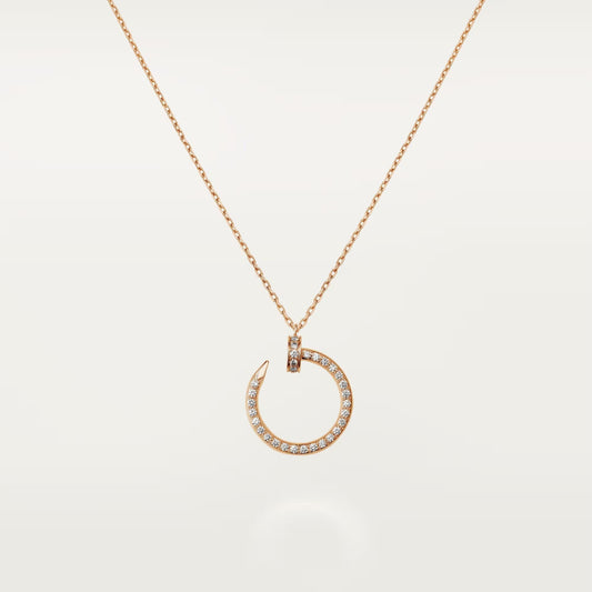 [Triumph Jewelry]JUSTE NECKLACE FULL DIAMOND