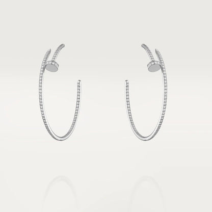 [Triumph Jewelry]JUSTE EARRINGS FULL DIAMONDS 1.8MM