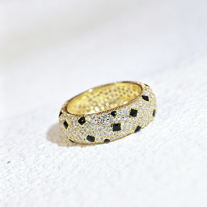 [Triumph Jewelry]PANTHERE SPOTTED FULL DIAMOND RING