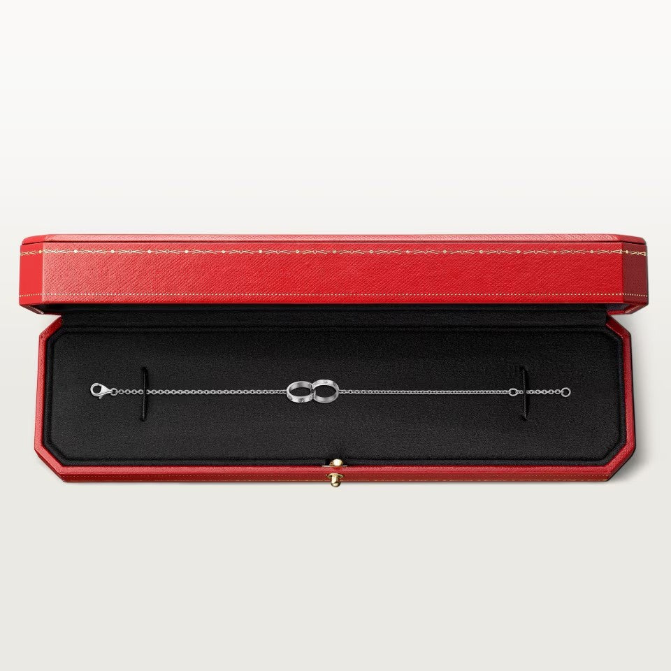 [Triumph Jewelry]LOVE BRACELET DOUBLE RING