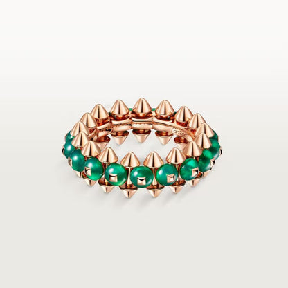 [Triumph Jewelry]CLASH 7.9MM AGATE CHALCEDONY RING