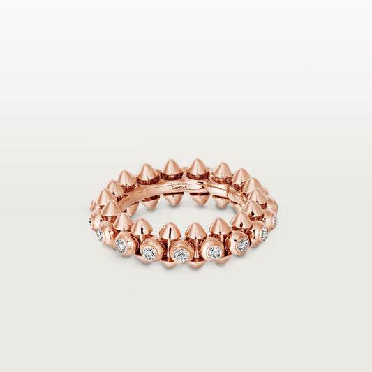 [Triumph Jewelry]CLASH 6.8MM DIAMOND MEDIUM RING