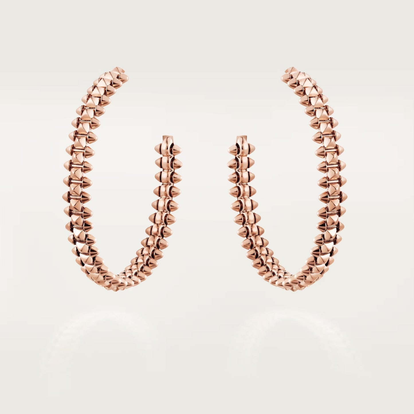 [Triumph Jewelry]CLASH HOOP LARGE EARRINGS