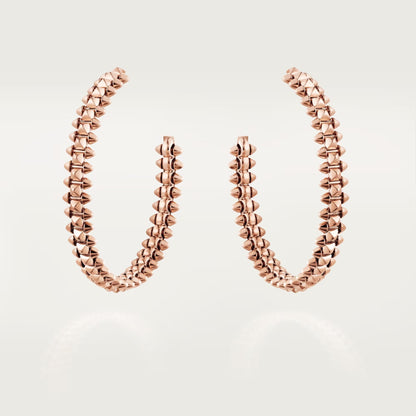 [Triumph Jewelry]CLASH HOOP LARGE EARRINGS