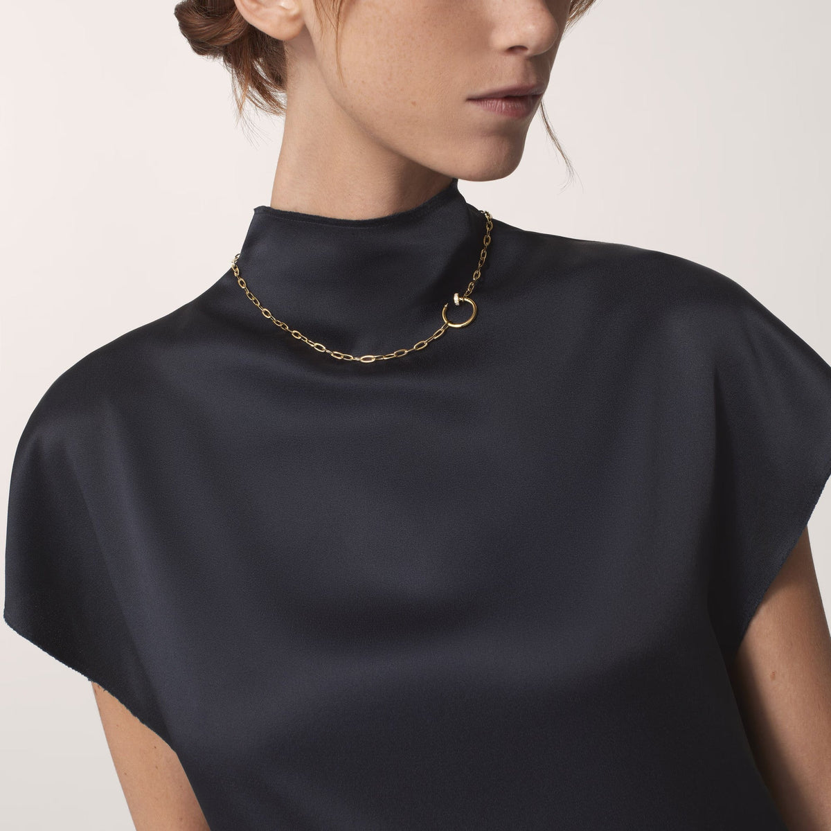 [Triumph Jewelry]JUSTE NECKLACE FULL DIAMONDS