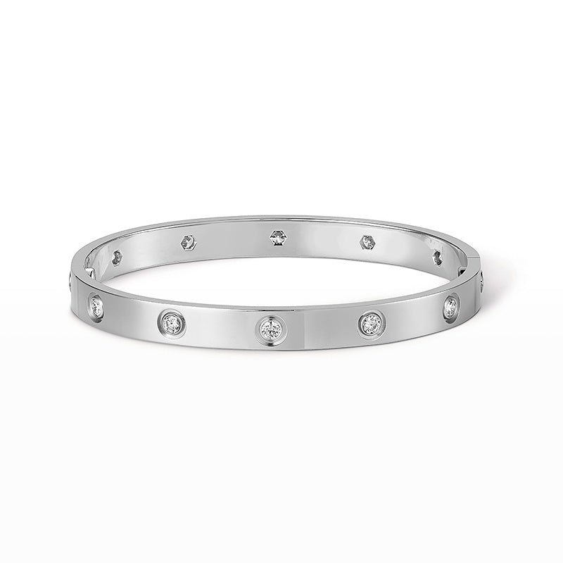 [Triumph Jewelry]LOVE BRACELET 6.1MM 10 DIAMONDS
