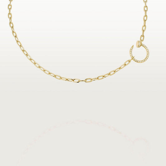 [Triumph Jewelry]JUSTE NECKLACE FULL DIAMONDS